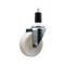 Service Caster 4'' SS Nylon Wheel Swivel 1-3/8'' Expanding Stem Caster SCC-SSEX20S414-NYS-138 - alternate 1